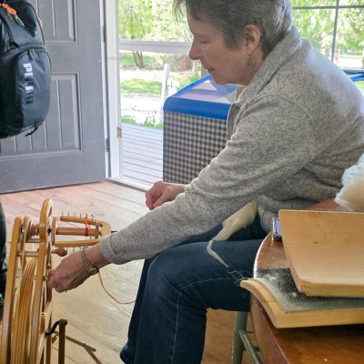 2026-05- Snake River Homestead Demos- Kathie Spinning